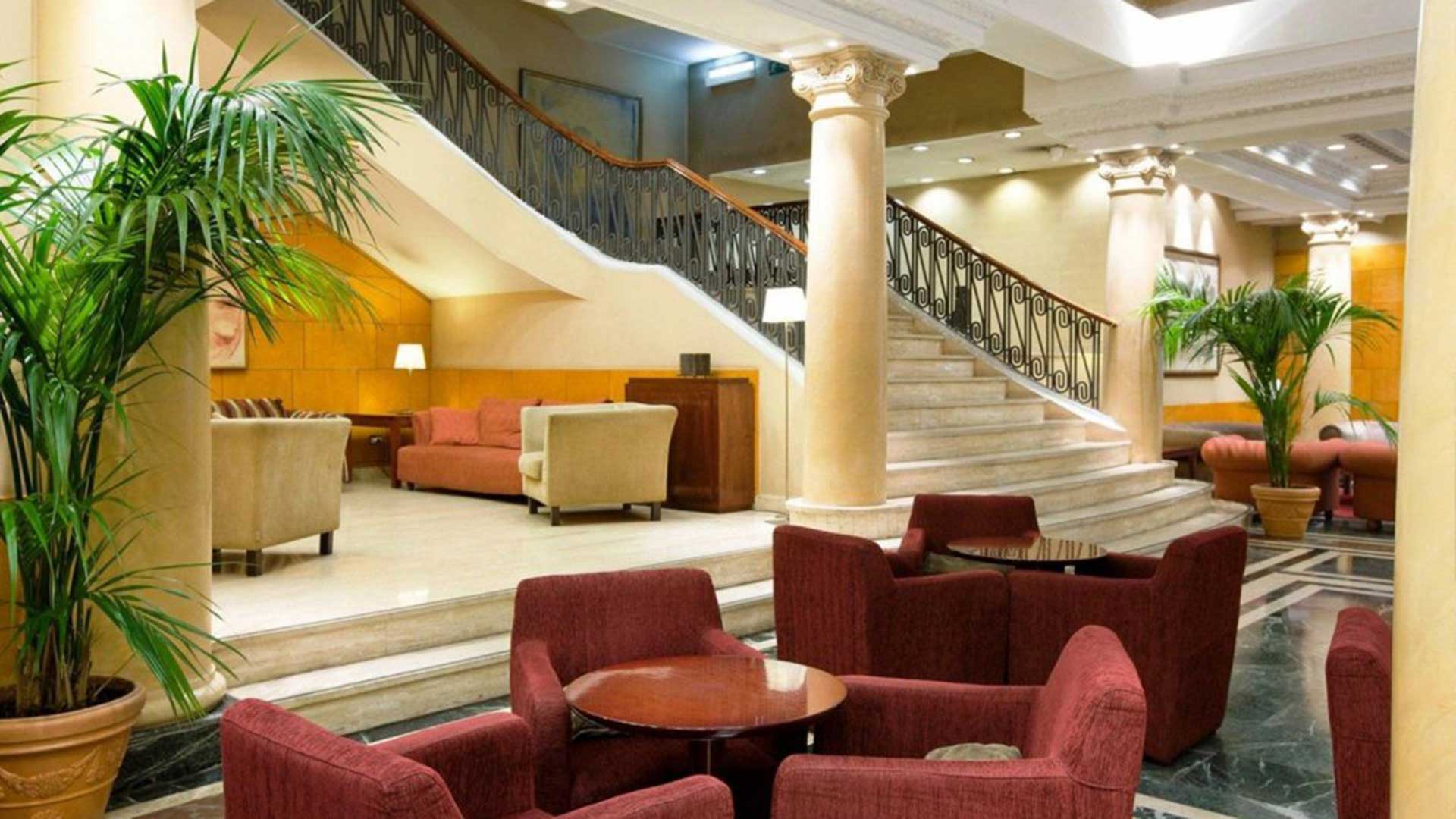 Hotel NH Madrid Nacional-lobby